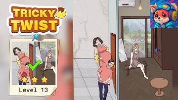 Tricky Twist Puzzle – Level 13 help the girl avoid being belittled by her ex Walkthrough