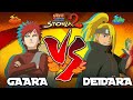 Gaara Vs Deidara Story Battle QTE Naruto Shippuden Ultimate Ninja Storm 2