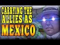 HOW 1 MEXICAN TANK HELD GERMANY IN FRANCE! CARRYING THE ALLIES AS MEXICO IN MP! - HOI4 Multiplayer