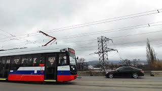 Новый трамвай в Пятигорске (25 марта 2024)