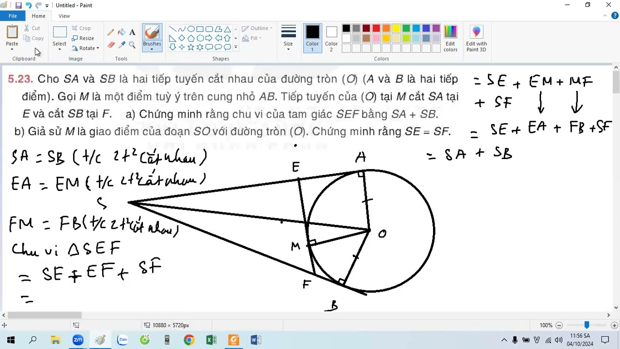 Giải SGK toán 9 mới năm 2024 - tập 1 - bài 5.23-5.25(trang 103-107)