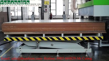 Máy cắt ván tấm CNC Nesting - Rover SFT -Thuận Hiền - BIESSE - Việt Nam