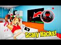 I Tested SCARY Brookhaven Tiktok HACKS! 😳