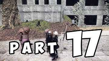 NieR Automata Walkthrough Part A SIDE QUEST Family Squabble Part 17 Walkthrough