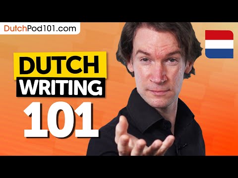 Learn to Write Dutch from Scratch