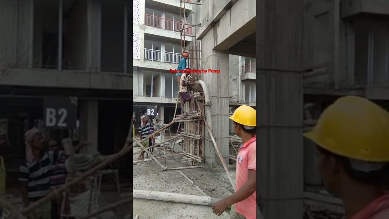 Column Casting By Pump