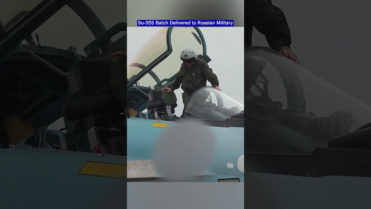 Fresh Su 35S Fighters Delivered To Russian Military 