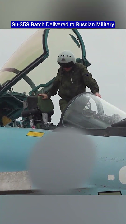 Fresh Su-35S Fighters Delivered To Russian Military!