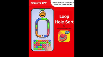 Loop Hole Sort! by Brainamics GmbH #dailyshorts #gaming #creativeads #puzzle #games #shortvideos