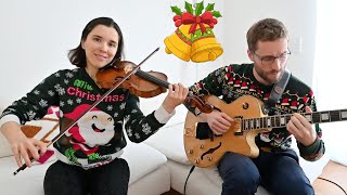 Jingle Bells Bossa - Jazz Version - Elina Violina (violin) & Philipp Hummel (guitar)
