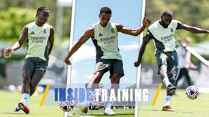 Final training session before the Club World Cup opener! | Real Madrid