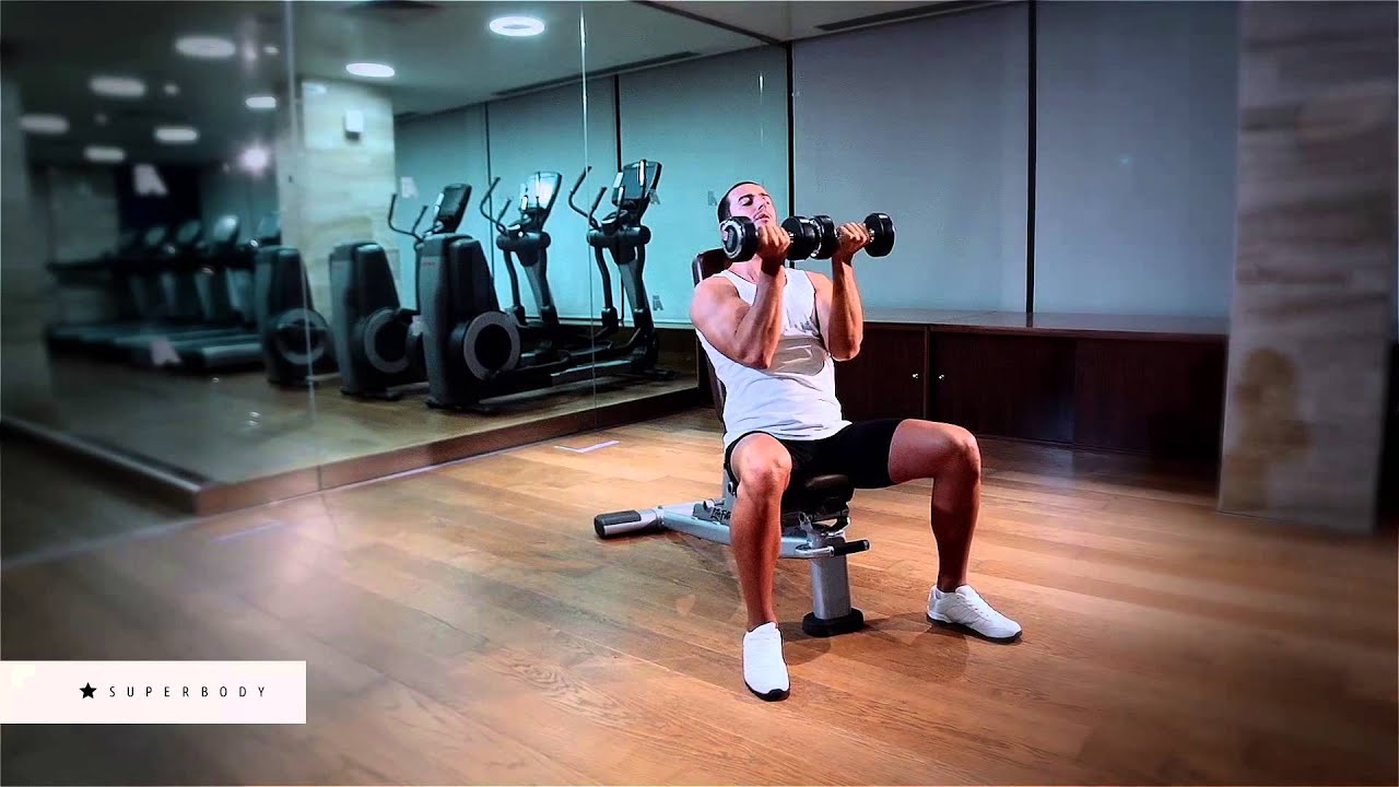 Dumbbell Chek press - Superbody.com - YouTube