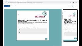 Building your GSPOC registration form in Qualtrics