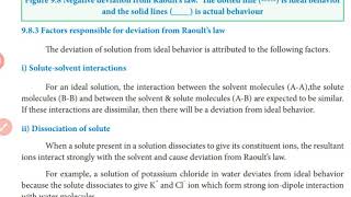 Factors responsible for deviation from Raoult's law screenshot 3