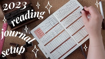 2023 Reading Journal Setup and Flip Through
