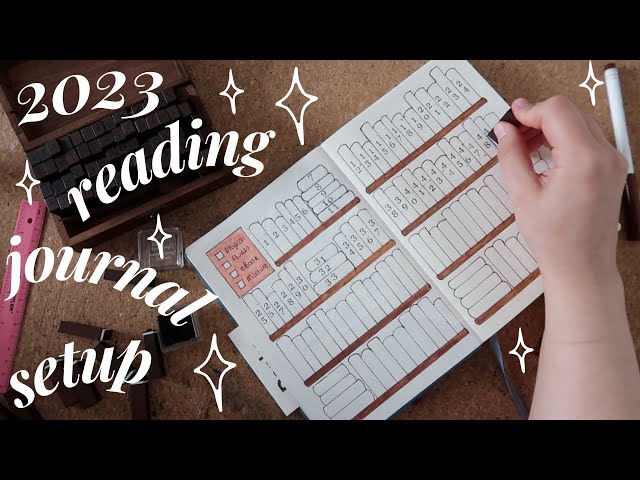 2023 Reading Journal Setup 