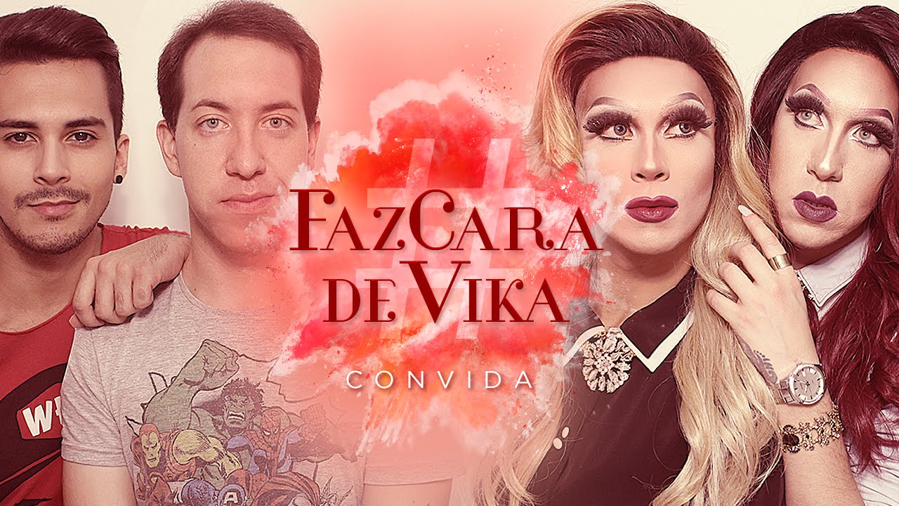 Sarah Vika | Drag Queen MakeUp Tutorial ft. Isis* | #FazCaradeVika #2