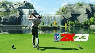 GOLFING ON A BILLION DOLLAR COURSE - Fantasy Course Of The Week #46 | PGA TOUR 2K23 Gameplay screenshot 5