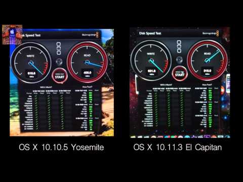 Mac OS X Yosemite ile El Capitan Arasındaki Bazı Performans Farkları