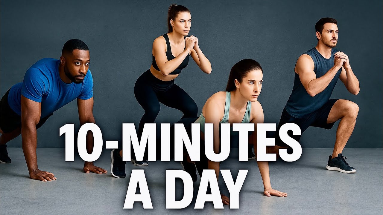 10-Minute Workout That Actually Builds Muscle - YouTube
