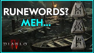 Diablo 4 Runewords?