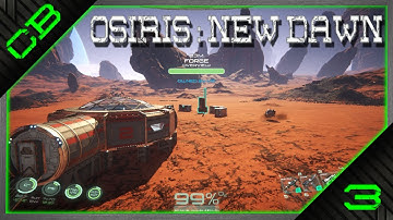 Osiris: New Dawn Gameplay - Building a Habitat & Chem Table! - Ep3