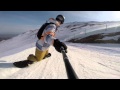 SNOWBOARD KASPROWY WIERCH 91,87km/h GPS SPEED HD HERO 3+ 2015.04.24