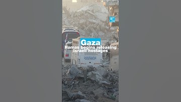 Gaza: Hamas begins releasing Israeli hostages • FRANCE 24 English