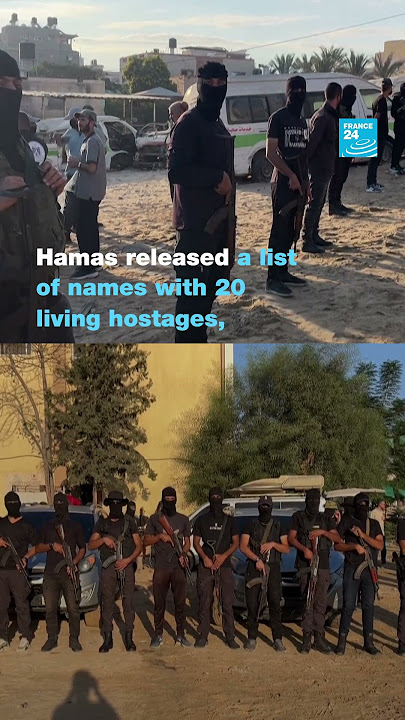 Gaza: Hamas begins releasing Israeli hostages • FRANCE 24 English