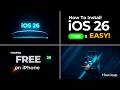 How To Install iOS 26 Developer Beta On iPhone For Free?
