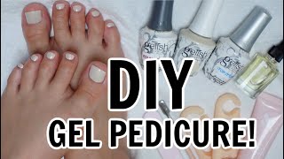 Step-By-Step GEL Pedicure at HOME! | SAVE TIME + $$!