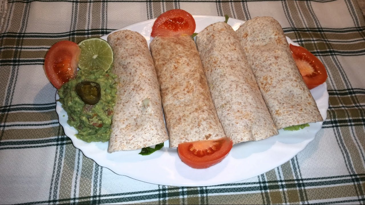 TORTILLAS RELLENOS INTEGRALES/ DIY / IDEA DE CENA SALUDABLE EN 2