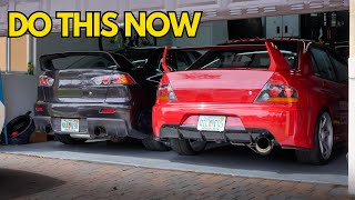 How to restore your Evo X headlights permanently!
