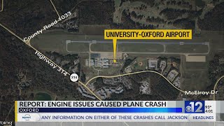 Two injured in plane crash at University-Oxford Airport