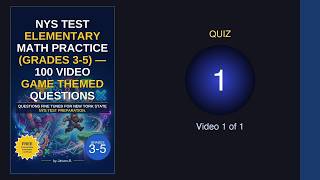 NYS Test Elementary Math Practice (Grades 3-5) Video Game Themed Questions