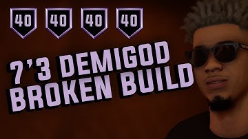 NBA 2K20 *NEW* DEMIGOD GLITCH AFTER 12GB PATCH - THIS WILL BREAK 2K20 7