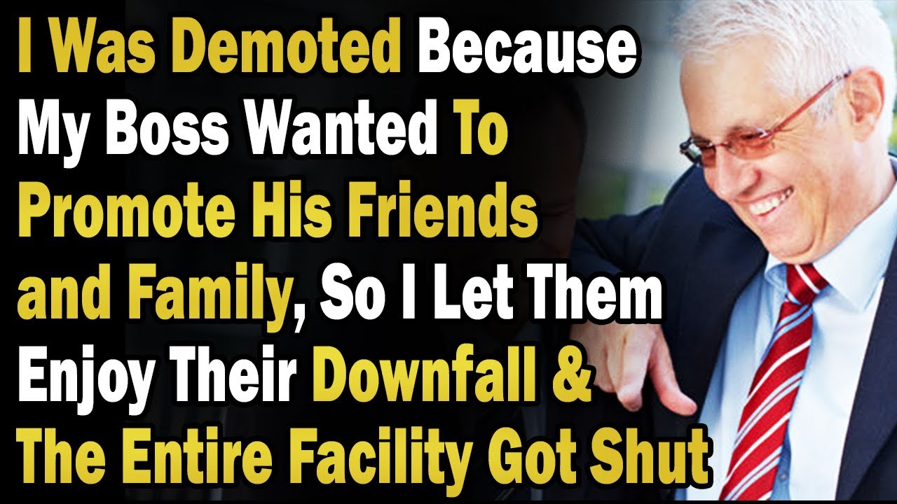Department Head Demoted Me For His Friend, So I Got Him Fired & Wind Up The Whole Department