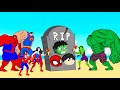Rescue SUPERHERO Team Baby HULK & SPIDERMAN, SUPERMAN : Back from the Dead SECRET - FUNNY