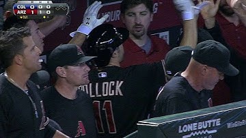COL@ARI: Pollock slugs solo homer for an early lead