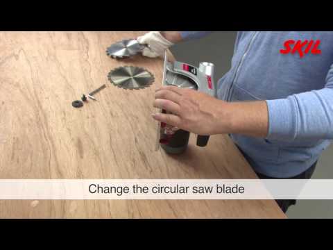 Comment changer une lame de scie circulaire?