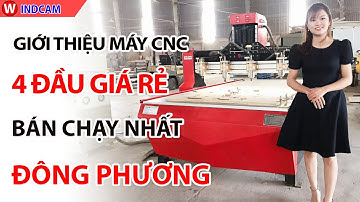 0968.68.99.88 Máy đục gỗ CNC 4 đầu giá rẻ của Đông Phương