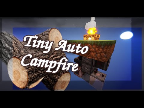 🔥 NEW Auto Campfire: Tiny! 🔥 | Minecraft 1.19+ @MaizumaGames