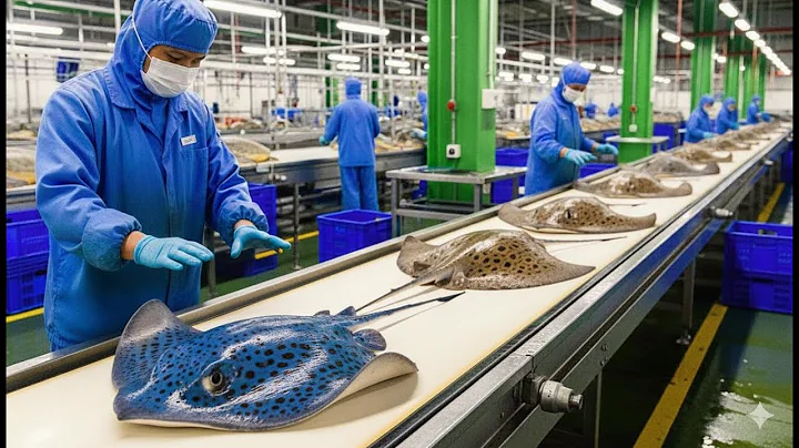 Inside the Exotic Atelier: Luxury Stingray Wallet Production Journey. (Full Process)