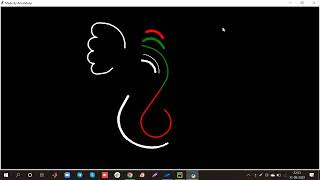 Lord Ganesha sketch logo using Python screenshot 5