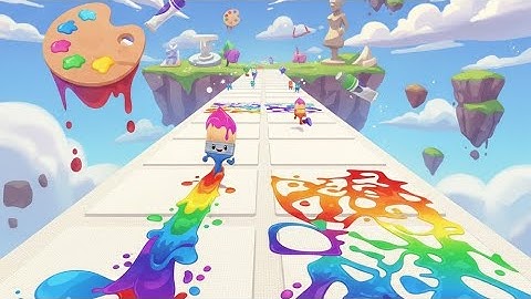 Canvas Run: This Game is PURE ART! 🎨 (Most Creative Game Ever) #run #gaming #canvas #mobilegame 