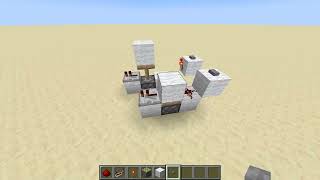 Minecraft: How to Build a Falling/Rising Edge Monostable Circuit
