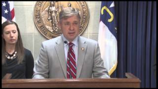 Rep. Duane Hall press conference on changing Demographics in North Carolina April 2016