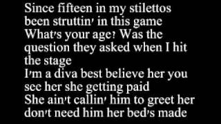 Vignette de la vidéo "Beyoncé - Diva + Lyrics"