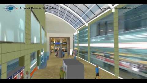 CAST Pedestrian Flow Simulation - Cologne Railway Station