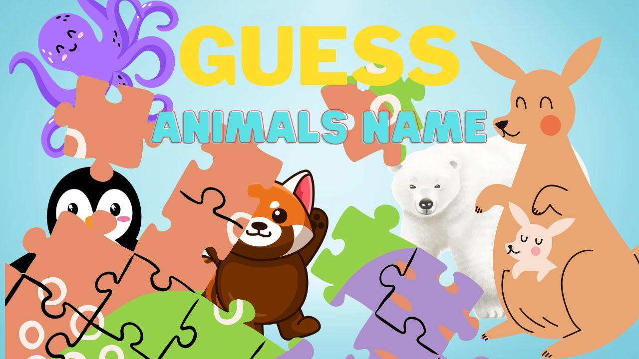 Animals Puzzle Game Try Guess Animals For Kids Tebak Nama Binatang animals-puzzle-game-try-guess-animals-for-kids-tebak-nama-binatang